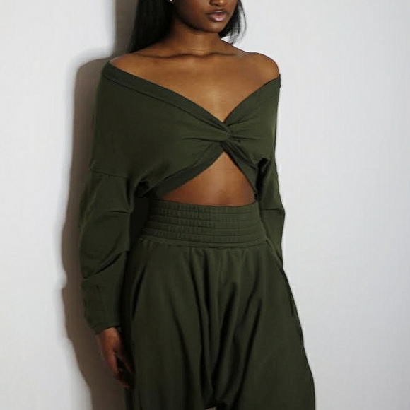 Two Piece Jogger Style Set - Picture 2 of 3